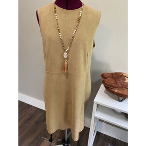 Bagatelle Faux Suede Dress